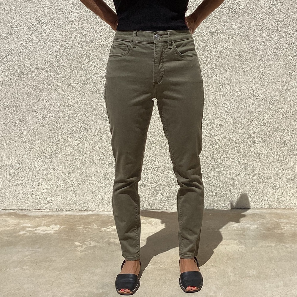 Loft green soft pants size 2 / 26